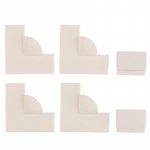 1 tk aknaekraani nurgad, mis on valmistatud isetehtud magnetilise aknaekraani tarvikud valge