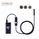Juhtmeta endoskoop, IP67 veekindel WiFi-boreskoobi kontroll 2,0-megapiksline HD Snake kaamera iPhone'i, iPadi, Samsungi ja muude nutitelefonide jaoks 3.3 ft