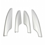 4 tk v&auml;lise katuseraami siini otsakatte korpuse korgi vahetus, 4 tk h&otilde;bedane sobib Nissan Patrol Y62 2010-2018 dekoratiivseks h&otilde;be