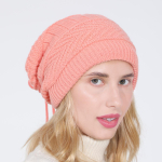 Freesh Hat Toque fliisKnitting meeste ja naiste varrukasall sall 2 kootud villane tuulekindel k&otilde;rvaklappidega m&uuml;ts Coffee