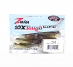 Zman Soft Lure l&otilde;hnav PogyZ 3 tolli 5/Pack Redbone Glow (2444)