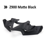Kawasaki Z900 Z 900 2022 Mootorratta allaj&otilde;uga alasti esispoilerid Winglet aerod&uuml;naamilise tiivaspoileri jaoks matt must v&auml;rv