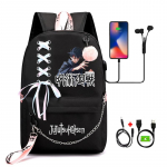 Anime seljakott tr&uuml;kitud koolikott teismelise &uuml;li&otilde;pilase multifilmi raamatukott &otilde;ues seljakott lastele poisi t&uuml;druku seljakott