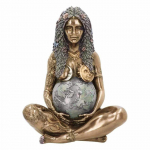 Gaia kuju Mother Earth Art Statue Polyresin kujuke Dekoratiivne kujuke vask