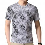 Meeste T-s&auml;rk, 3D lipsuv&auml;rvi tr&uuml;kiga Tee Vintage O kaelusega l&uuml;hikeste varrukatega vabaaja topid T&auml;navar&otilde;ivad Eriti suur T-s&auml;rk Moodne meeste riietus XL