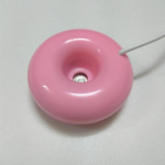 Kaasaskantav mini-Ufo negatiivse iooniga niisutaja USB &otilde;huniisutaja puhasti aroomihajuti aur kodupuhastaja hajuti auru jaoks Doughnut-white