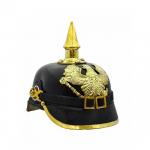 Saksa Pickelhaube Helmet Imperial Preisi kiiver Spiked Nahast kiiver