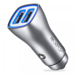 Autolaadija Kahe pordiga USB-autolaadija Huawei P20 P10 LED-ekraani laadimine telefoni jaoks autos autolaadija iPhone Xs jaoks Universal h&otilde;be