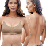 Varsbaby Women Sexy Triangle cup Bikiinirinnahoidjad S beež