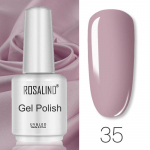 ROSALIND 15 ml k&uuml;&uuml;nelakk, poolp&uuml;siv leotav UV geelk&uuml;&uuml;nelakk, pealislakk geellakk
