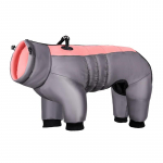 Big Dog Kombinesoonid Veekindlad Koerte Riided Keskmise Suurtele Koertele Talve Onesie Lemmikkost&uuml;&uuml;m Prantsuse buldogi jope Labradori kost&uuml;&uuml;m XL roosa