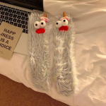 Kawaii Cartoon kohevad sokid naistele Meeste armsa mustriga naiste fliis udune, soojad naljakad sokid kodu p&otilde;randale magamiskingitus Tiktok European Size 35-43