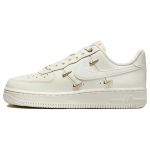 Nike Air Force 1 07 LX Mini Swoosh &ndash; metallikkuld naiste tossud, valge puri FV3654-111 38