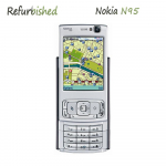 Renoveeritud Nokia Originaal Nokia N95 3G WiFi libistatav mobiiltelefon 1 SIM-kaardiga No charger must