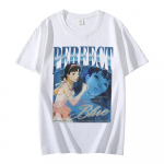 Jaapani Anime Perfect Blue Graphic Girl T-s&auml;rk Ma Unisexi uus l&uuml;hikeste varrukatega hingav puhtast puuvillast T-s&auml;rk 2XL