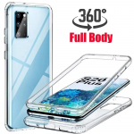 360 kogu korpusega &uuml;mbris Samsung Galaxy S23 FE S24 Ultra kahepoolne silikoonkate Samsung Galaxy S20 S21 FE S22 Plus Ultra p&otilde;rutuskindel kaitse For Samsung S20 Plus puhas