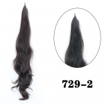 MISS WIG s&uuml;nteetiline 30-tolline painduv m&auml;his hobusesaba pikenduste &uuml;mber, pikk laineline kihiline hobusesaba juuksepagas Parukas naistele Cosplay kasutamiseks 75cm