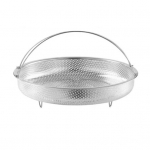 Auruti korv roostevabast terasest k&ouml;&ouml;giviljad liha pasta auruti riiulid eemaldatava k&auml;epidemega mitmek&uuml;lgne &auml;ravoolukorv k&ouml;&ouml;gi jaoks