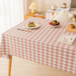 Ristk&uuml;likukujuline plastikust laudlina PVC veekindel saastumisvastane kate v&auml;lis&ouml;&ouml;gilaualina 90x90cm