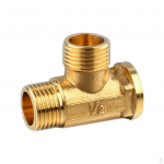 1/2 inch // Female Tee Fitting Connector T-Junction - Thickened Wall High and Low Temperature