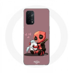 &Uuml;mbris Oppo A74 5G DeadPool &uuml;kssarvikule