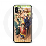 Iphone XS Max One Piece Luffy Poster Crews Manga Anime &uuml;mbris