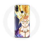 &Uuml;mbris Huawei P20 Lite Dragon Ball Manga Goku Angry Face jaoks