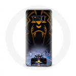 Musta v&auml;rvi &uuml;mbris Samsung Galaxy S8 pluss Vormel 1 Sebastian Vetteli F1 v&otilde;idus&otilde;itja jaoks