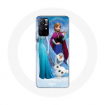 &Uuml;mbris Xiaomi Redmi Note 11s 5G Frozen Elsa Anna Olafi jaoks &ndash; Maniacase