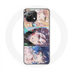 Coque pour Xiaomi Mi 11 Lite Tanjiro Inosuke et Zenitsu Demon Slayer Kimetsu no Yaiba Manga