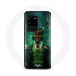 &Uuml;mbris Samsung Galaxy S20 Ultra Loki Thor Ragnarokile koos kiivriplakatitegelaste seeria 1. hooajaga