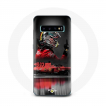 &Uuml;mbris Samsung Galaxy S10 edge vormel-1 Sebastian Vetteli F1 v&otilde;idus&otilde;itja punane