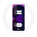 Coque pour Samsung Galaxy A51 Bangtan Sonyeondan Logo BTS Et Logo ARMY I Purple You