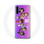Coque pour Huawei P30 BTS TinyTAN Animation Affiche RM Jin Suga J-Hope Jimin Jungkook Et V Mic Drop Danse