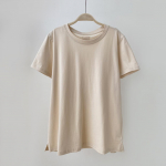 Johnature &uuml;hev&auml;rvilised vabaaja naiste T-s&auml;rgid, suvised lihtsad O-kaelusega pullover, k&otilde;ik sobivad lahtised 3 v&auml;rvi naiste topid One Size must