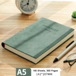 (Logo saab graveerida) A5/B5 suur &auml;rivihik, &otilde;pilasp&auml;evik, t&ouml;&ouml;vihik, koosolekute protokollid, ainem&auml;rkmik A5 must