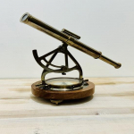 Merenduslik Messingist Alidaadiga Teleskoop Kompassiga Alusel, Pensionilej&auml;&auml;mise Kingitus, Kingitus Talle, Kingitus Abikaasale, Laua Teleskoop, J&otilde;ulukingitus