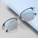 Metallist l&uuml;hin&auml;gelikkuse prillid v&auml;rvin&otilde;rkuse atlase vaatamiseks, s&otilde;idu korrigeerimiseks ja parandamiseks, universaalsed lisav&auml;rvin&otilde;rkuse prillid -100