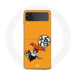 Coque Samsung Galaxy Z Flip3 dragon ball sangoku petit logo