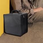 CD-&uuml;mbris, plaadihoidik, k&auml;epidemega varrukatega kaasaskantav reisirahakott