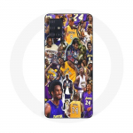 Coque Maniacase pour Samsung Galaxy A51 4g kobe bryant all generations champion NBA