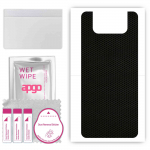 apgo Protective Skin Sticker for the back compatible with Asus Zenfone 7 ZS670KS, Wrap Film, Foil, Vinyl - Pattern Matrix