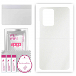apgo Protective Skin Sticker for the back compatible with Xiaomi 11T, Wrap Film, Foil, Vinyl - Pattern Matte Transparent