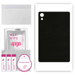 apgo skin sticker film foil vinyl for the BACK compatible with Samsung Galaxy Tab S9, scratch-resistant, easy to install - Matrix