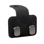 Autoistme seljatoe topeltkonksud Universaalsed varjatud multifunktsionaalsed peatoe konksud Tugevad kandev&otilde;imed Lihtne paigaldada autosse auto hoiuriide must