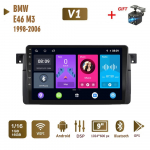 2Din Android autoraadio BMW E46 M3 318i 320i 325i jaoks 1998-2006 Multimeedia Carplay Auto WIFI Peaseade Stereo Navigatsioon 2+32GB 1+16GB