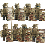 City SWAT Ghost Commando s&otilde;duri minifiguurid kaitsev&auml;e politsei s&otilde;jav&auml;erelva ehitusplokkidega m&auml;nguasjadega s&uuml;nnip&auml;eva j&otilde;ulukingid poistele No Box