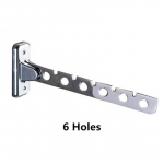 8.6.10 augud Seinariide Riidekuivatusrest Kruvi Roostevabast Terasest Kokkupandav Ruumis&auml;&auml;stlikud Riidepuud 6 holes