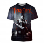 &Otilde;udusfilmi terjer 3D prinditud meeste vabaajamood suvine thriller Halloweeni l&uuml;hikeste varrukatega hip-hop naljakad lahedad T-s&auml;rgid M