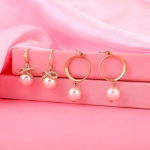 Estele s&otilde;brap&auml;eva kombineeritud k&otilde;rvar&otilde;ngad naisele p&auml;rlitega t&uuml;drukutele ja naistele